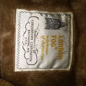 London fog vintage overcoat